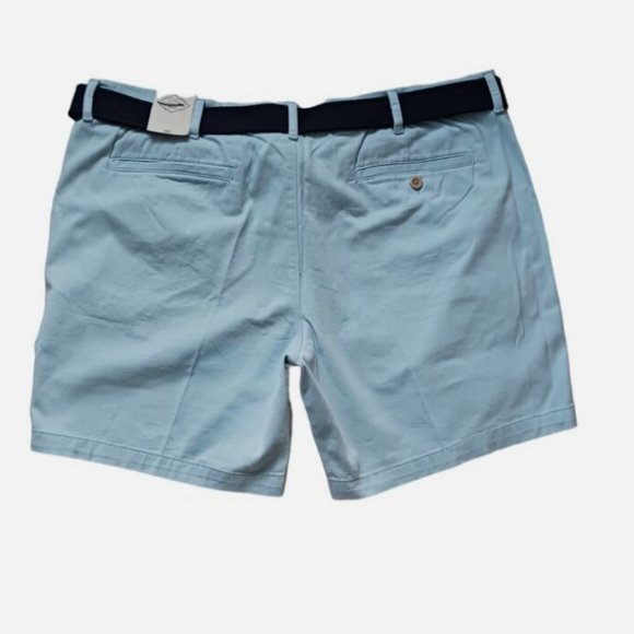 St. John's Bay Comfort stretch Men's 7" Inseam Belted Chino Short Size 42 NEW - Picture 5 of 7